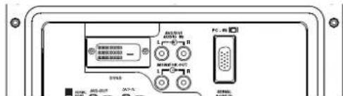 SANYO 52SR1 - DVI-D (Interface de video numérique) - 1
