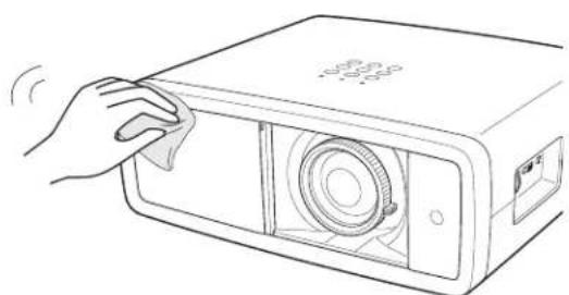 SANYO PLVZ700 - Nettoyage du coffret du projecteur - 1
