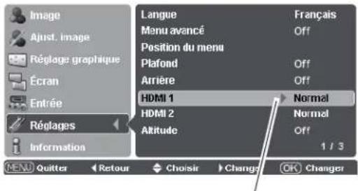 SANYO PLVZ700 - HDMI 1 - 1