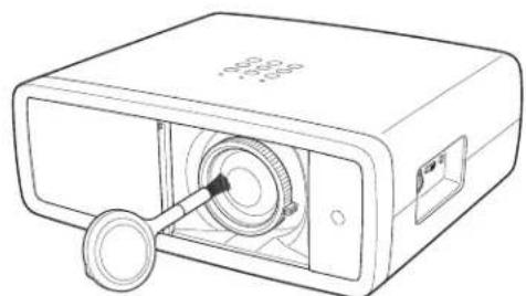 SANYO PLVZ700 - Nettoyage de la lentille du projection - 1