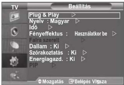 SAMSUNG LE46B550A5WXXN - Ha vissza kívánja állítani ezt a funkciót... - 1