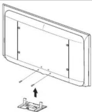 SAMSUNG LE46B550A5WXXN - Instalowanie wspornika do montażu naściennego - 1