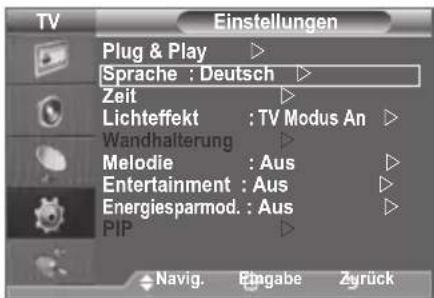 SAMSUNG LE46B550A5WXXN - Sprache auswählen - 1