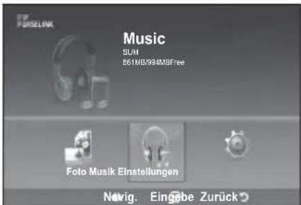 SAMSUNG LE46B550A5WXXN - MP3-Liste verwenden - 1