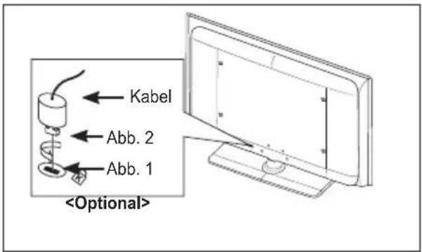 SAMSUNG LE46B550A5WXXN - Kensington-Schloss als Diebstahlsicherung (modellabhängig) - 1