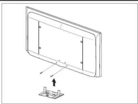 SAMSUNG LE46B550A5WXXN - Installazione del Kit di montaggio a parete - 1