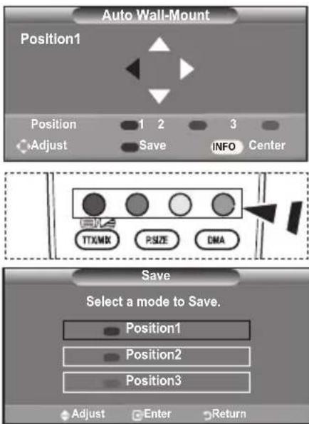 SAMSUNG LE46B550A5WXXN - Remembering the Position - 1