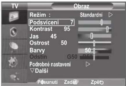 SAMSUNG LE46B550A5WXXN - Televizor nabízí několik možností umožňujících nastavit kvalitu obrazu. - 1