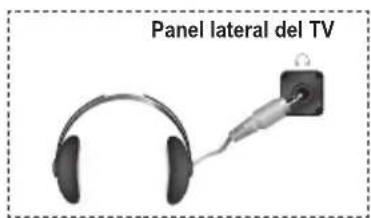 SAMSUNG LE46B550A5WXXN - Conexión de auriculares (se vende por separado) - 1