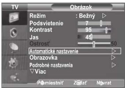 SAMSUNG LE46B550A5WXXN - Vynulovanie obrazu - 1