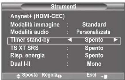SAMSUNG LE46B550A5WXXN - Impostazioni rapide - 1
