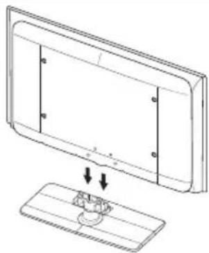 SAMSUNG LE46B550A5WXXN - Az állvány felszerelése - 1