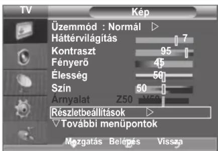 SAMSUNG LE46B550A5WXXN - Beállíthatja a szemének legkellemesebb színtónust is. - 1