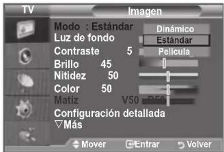 SAMSUNG LE46B550A5WXXN - Cambio del formato de la imagen - 2
