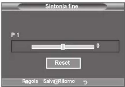SAMSUNG LE46B550A5WXXN - Sintonia fine dei canali - 2