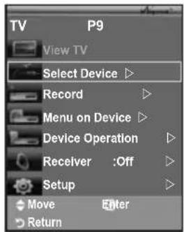 SAMSUNG LE46B550A5WXXN - Scanning and Switching between Anynet+ Devices - 1