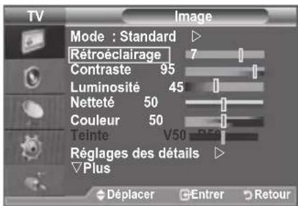 SAMSUNG LE46B550A5WXXN - Votre téléviseur dispose de plusieurs réglages qui vous permettent de contrôler la qualité de l'image. - 1
