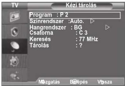 SAMSUNG LE46B550A5WXXN - Csatorna mód - 2