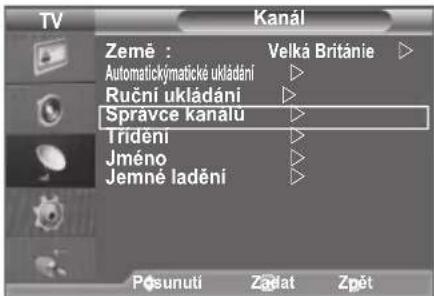 SAMSUNG LE46B550A5WXXN - Pomocí Správce kanálů můžete snadno uzamykat nebo přidávat kanály. - 1
