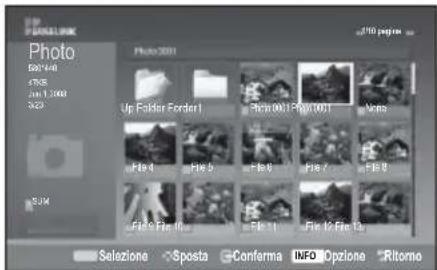 SAMSUNG LE46B550A5WXXN - Utilizzo dell'elenco PHOTO (JPEG) - 2