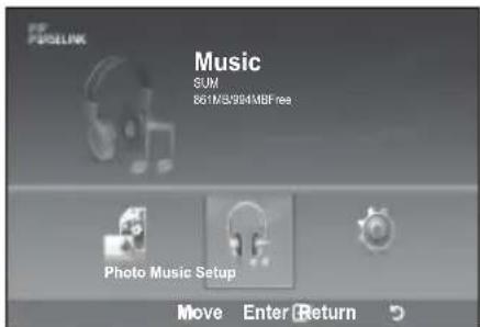 SAMSUNG LE46B550A5WXXN - Using the MP3 List - 1
