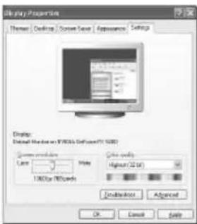 SAMSUNG LE46B550A5WXXN - Nastavitev programske opreme PC-ja (na osnovi Windows XP) - 1