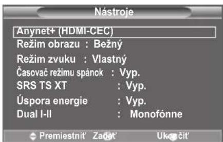 SAMSUNG LE46B550A5WXXN - Používanie funkcie Anynet+ - 1