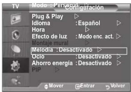 SAMSUNG LE46B550A5WXXN - Melodía / Ocio / Ahorro energía - 1