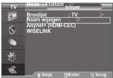 SAMSUNG LE46B550A5WXXN - De namen van de ingangsbron bewerken - 1