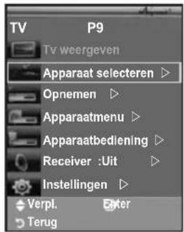 SAMSUNG LE46B550A5WXXN - Zoeken naar en schakelen tussen Anynet+-apparaten - 1