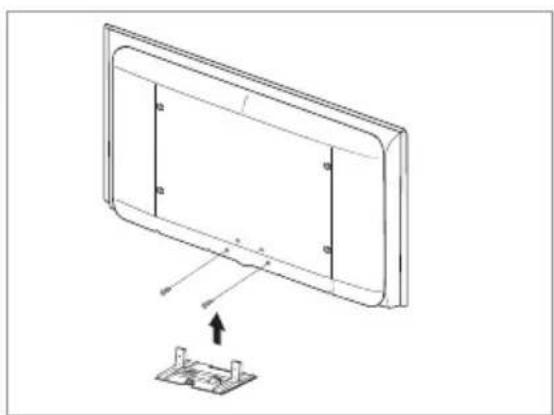 SAMSUNG LE46B550A5WXXN - Installation du support mural - 1