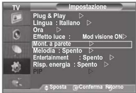 SAMSUNG LE46B550A5WXXN - Visualizzazione del menu - 1