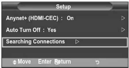 SAMSUNG LE46B550A5WXXN - Scanning and Switching between Anynet+ Devices - 2