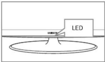 SAMSUNG LE46B550A5WXXN - Configuración del efecto de luz (según el modelo) - 2