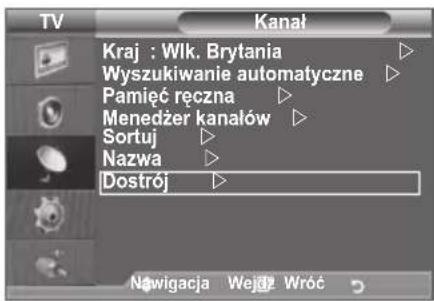 SAMSUNG LE46B550A5WXXN - Dostrajanie odbioru kanałów - 1