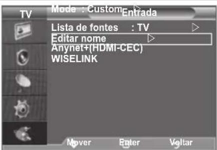 SAMSUNG LE46B550A5WXXN - Seleccionar a fonte - 4