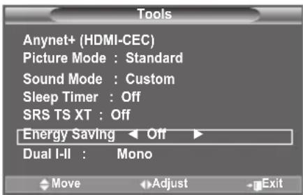 SAMSUNG LE46B550A5WXXN - Easy Setting - 1