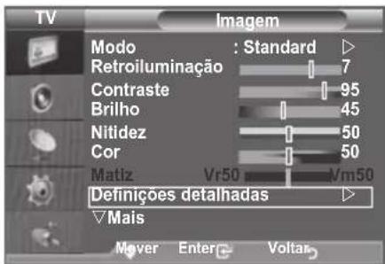 SAMSUNG LE46B550A5WXXN - Pode seleccionar a tonalidade que mais lhe agrada. - 1
