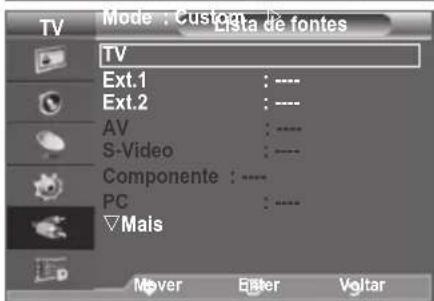 SAMSUNG LE46B550A5WXXN - Seleccionar a fonte - 2