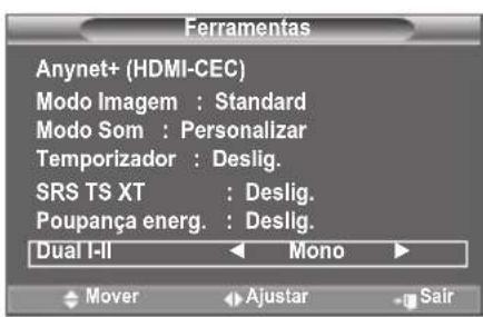 SAMSUNG LE46B550A5WXXN - Seleccionar o modo de som - 1