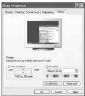 SAMSUNG LE46B550A5WXXN - Nastavení počítačového softwaru (na základě systému Windows XP) - 1