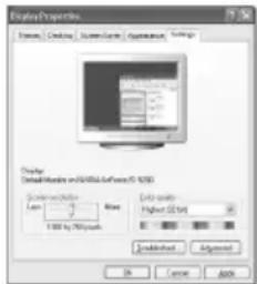 SAMSUNG LE46B550A5WXXN - Impostazione del software del PC (basato su Windows XP) - 1