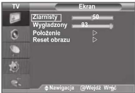 SAMSUNG LE46B550A5WXXN - Ziarnisty/Wygładzony - 1
