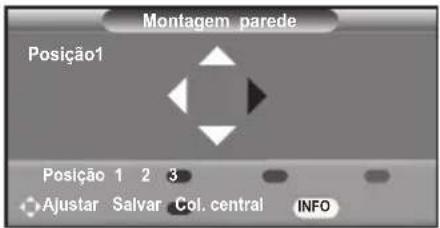 SAMSUNG LE46B550A5WXXN - Mudar para a posição memorizada - 1