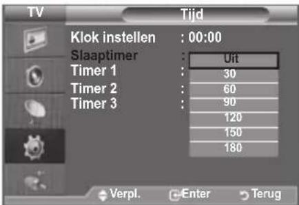 SAMSUNG LE46B550A5WXXN - De slaaptimer instellen - 2