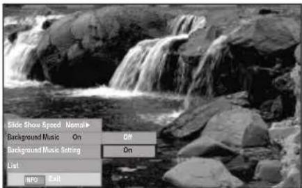 SAMSUNG LE46B550A5WXXN - Background Music Setting: - 2