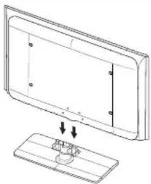SAMSUNG LE46B550A5WXXN - Instalar a Base - 1