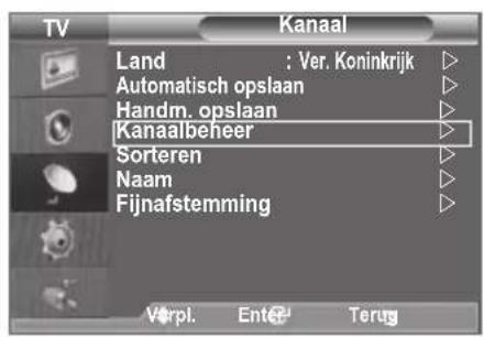 SAMSUNG LE46B550A5WXXN - Kanalen toevoegen of vergrendelen - 1