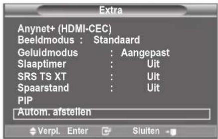 SAMSUNG LE46B550A5WXXN - Beeld resetten - 3