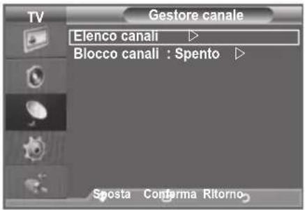 SAMSUNG LE46B550A5WXXN - Aggiunta / Blocco di canali - 2